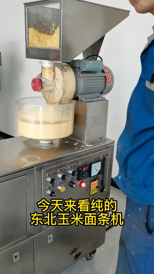 玉米 食品機(jī)械 面條面條 口感細(xì)膩滑爽,勁道清香 純玉米渣子做玉米面條